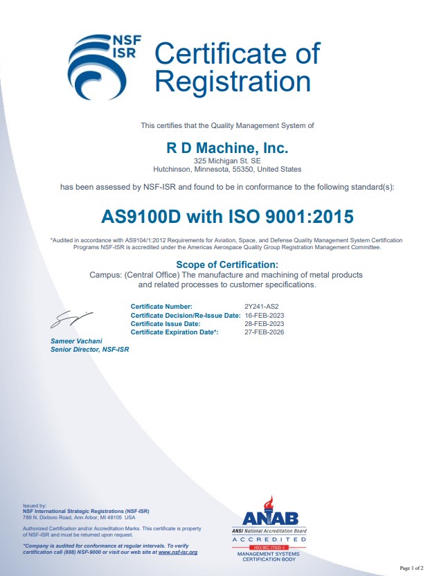 AS9100D Page1
